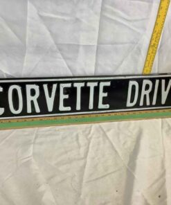 Metal Sign - Corvette Drive 36” long