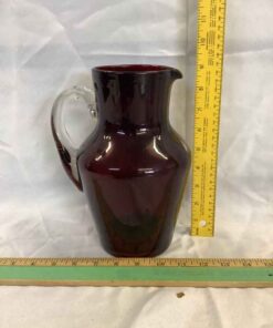 Ruby Glass Pitcher