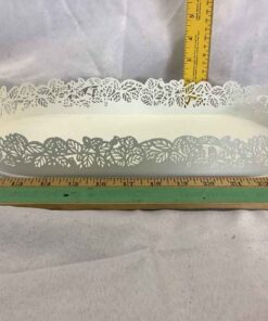 White Metal IKEA Plant Holder