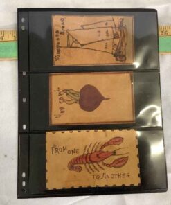 Vintage Leather Postcards