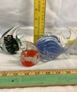 Hand Blown Art Glass Fish (4)