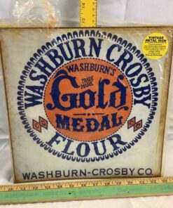 Metal Sign - Washburn Crosby Flour 13” x 13”