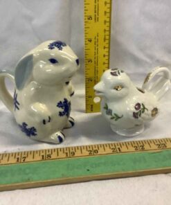 Creamers ( Blue Bunny and Bird)