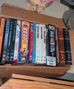 Matrix, Lord of the Rings, The Big Bang Theory, etc DVDs