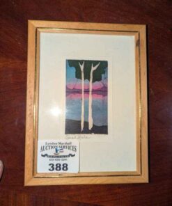 Sarah Hale Batik framed artwork