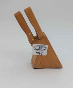 Knives and knife block