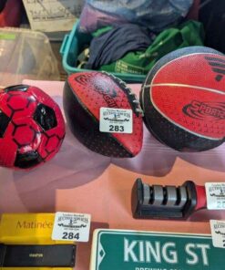 Soccer, foot and basket balls