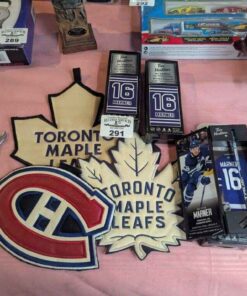 Montreal Canadiens & Toronto Maple leaf collectibles