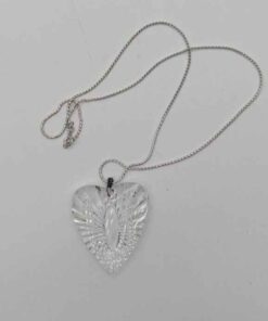 Waterford Crystal Heart necklace