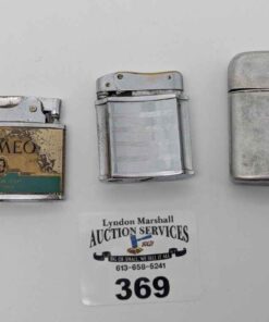 Trio of vintage lighters