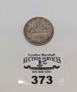 1966 Canadian Silver Dollar SMALL BEAD