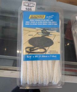 Seachoice double braided Nylon dock line 25ft