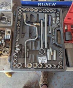 Ratchet wrench, sockets, extensions, etc
