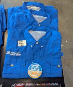 Gilbert Marine Columbia Collared Shirts - LG
