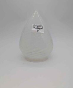 Opalescent Tear drop swirl shade