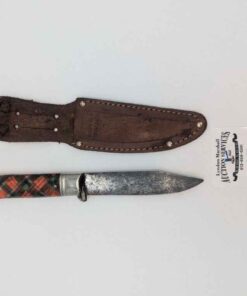 Sheffield Tartan Hilt knife with sheath