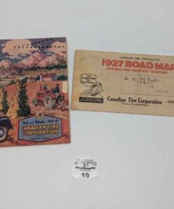 Early Canadian Tire Catalogues(1940-41) and 1927 Road map