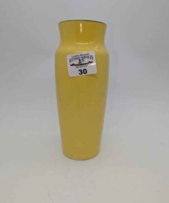 Crown Ducal Ware Yellow Vase