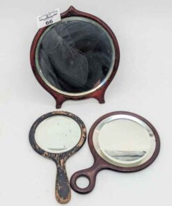 Vanity and hand held vintage mirrors