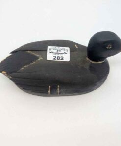 Wooden hand carved duck decoy