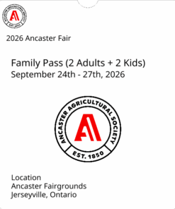 Family Pass to the Ancaster Fair