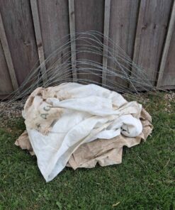 24 steel hoops and 6 roll covers