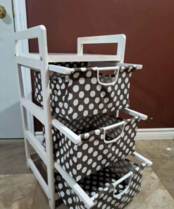 Handy 3 drawer multi purpose storage 26" high