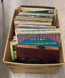 Box of Vintage Albums (mostly country)