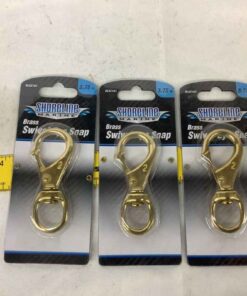 Shoreline Marine Brass Swivel Snaps