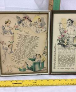 Framed Nursing Poems