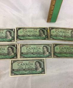 Canada $1 Bills (7)