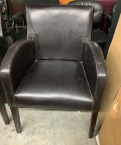 Black Reception Chair