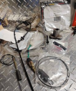 Assorted lawn mower cables blade adapter and more