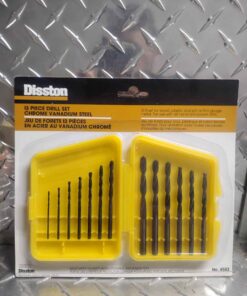 13 piece drill bit set with case