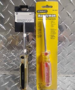 Qty 2 packages screwdriver