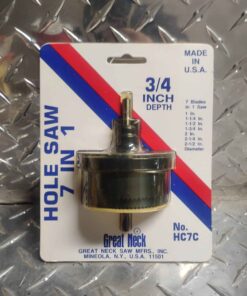 Great neck 7 in 1 hole saw kit