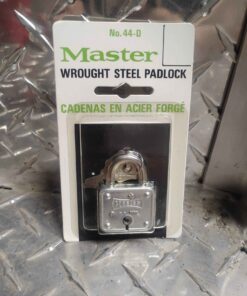 Master wrought steel padlock
