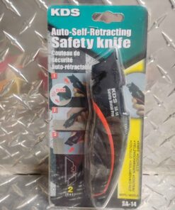 Auto self retractable safety knife