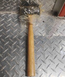 Black rubber mallet