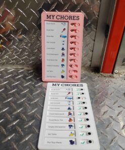 My chores assorted colors