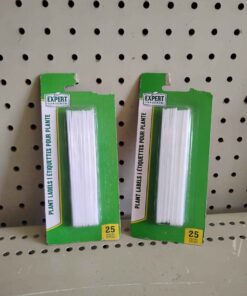 Qty 2 packs of 25 plant markers