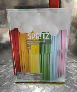 Spritz balloon garland backdrop