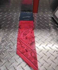 Red cotton bandana