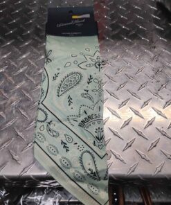 Green cotton bandana