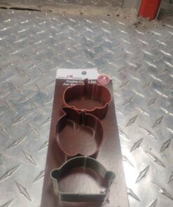 3 piece cookie cutter set