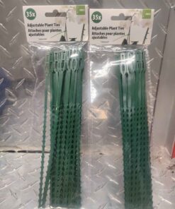 2 packs of reusable plant/or cable ties