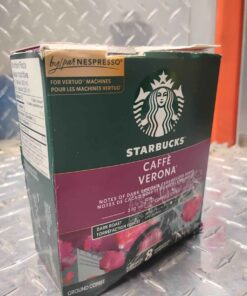 Starbucks cafe Verona K cup.... distressed packaging