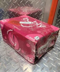Bubbly raspberry....1 can missing