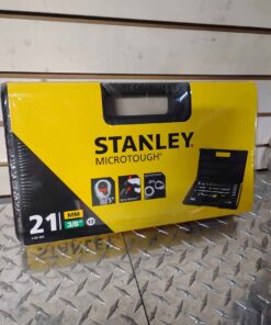 NEW Stanley 21 piece socket set