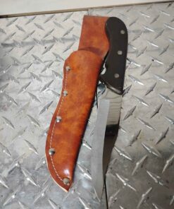 Hunting knife with sheath